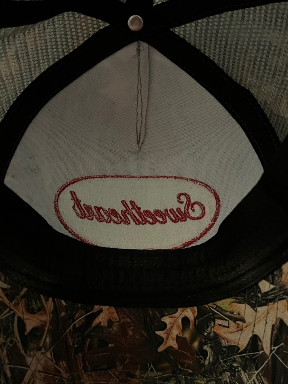 Camo “Sweetheart” Baseball Cap Hat - Picture 9 of 9